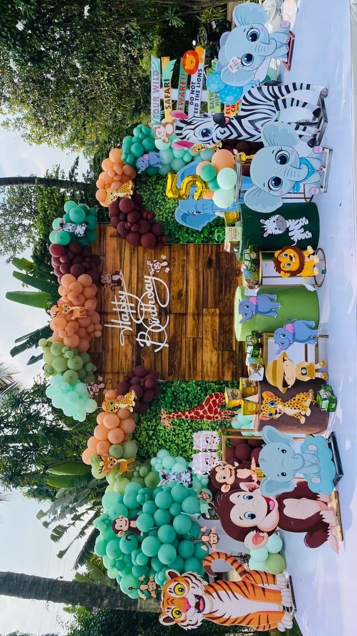 Birthday stage · cake reveal
